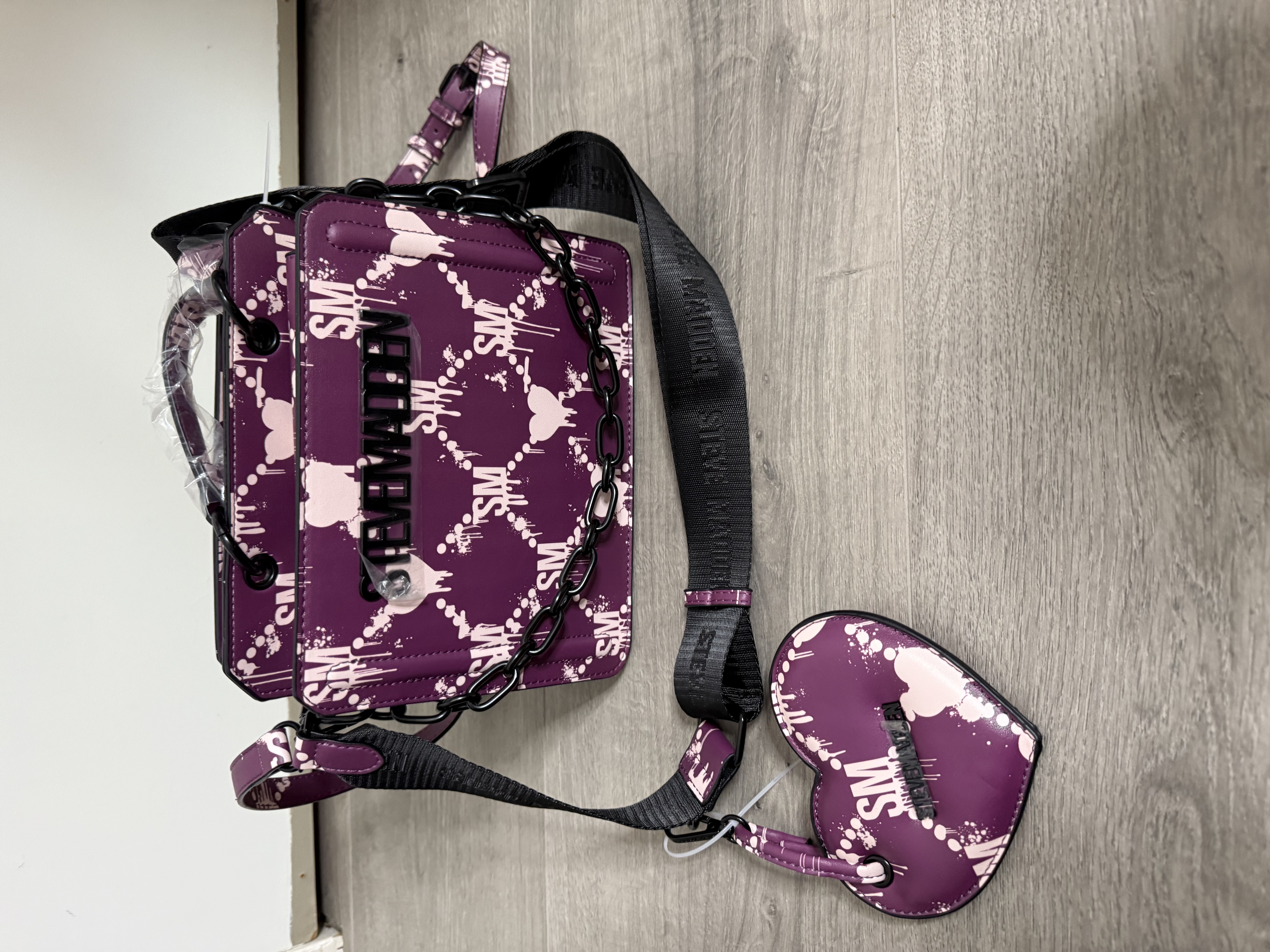 hand/ schoudertas van STEVE MADDEN